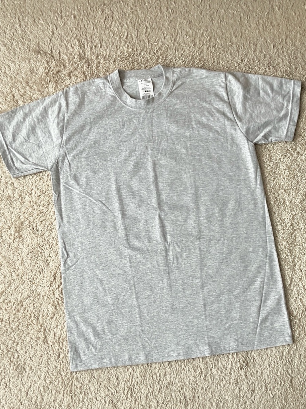 Logistik Unicorp | Men’s Short Sleeve Crew T‑Shirt - Light Gray